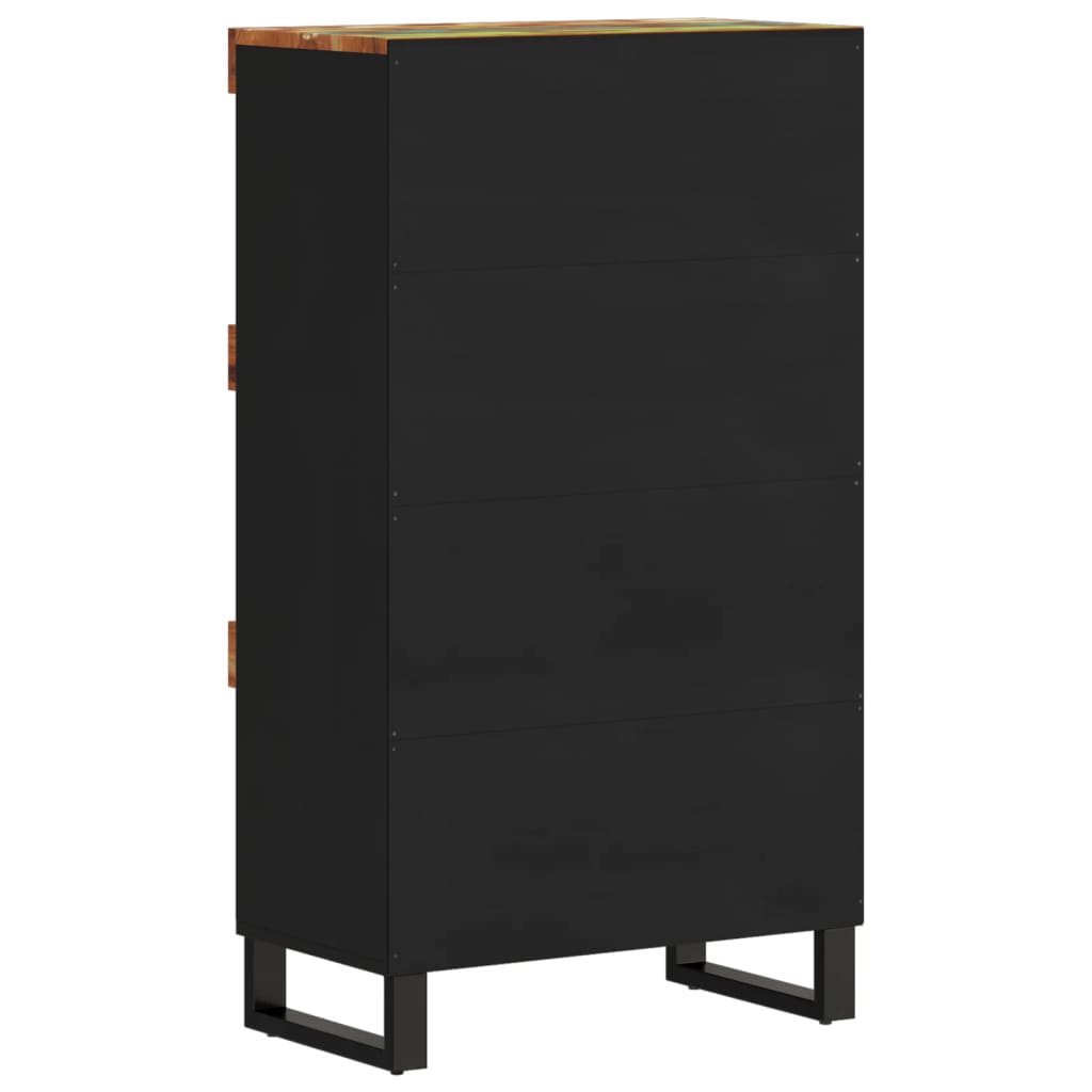 Beistelltisch 60x33x107 cm Altholz Massiv